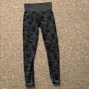 Gymshark black camo leggings